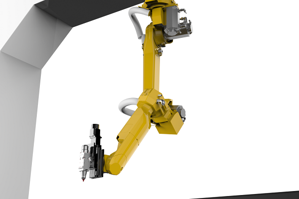 3D robot fiber laser cutter Cortador de láser de fibra de robot 3D