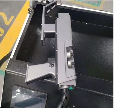 Fiber laser cleaning head Cabezal de limpieza con láser de fibra