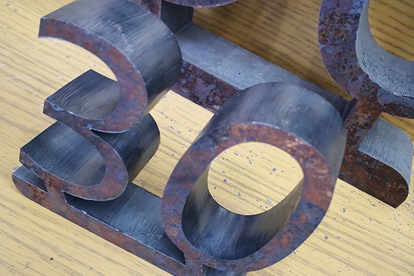 30mm steel cutting Corte de acero de 30 mm