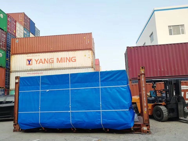 Flat Rack Container 1 Contenedor de rejilla plana 1