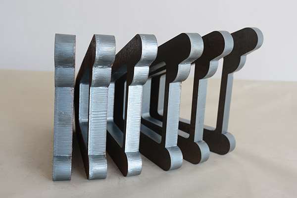 Carbon steel plate sample Muestra de placa de acero al carbono