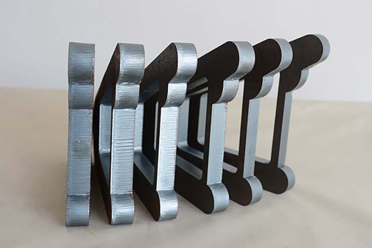 Mild Steel Cutting Sample (81) Muestra de corte de acero suave (81)