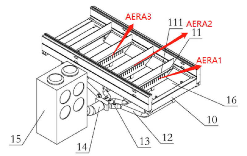 Salida del l&aacute;ser de fibra &aacute;reas de humo
