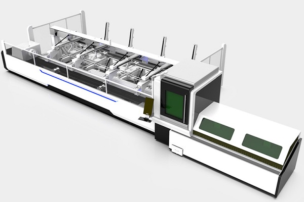 Metal tube fiber laser cutting machine 3