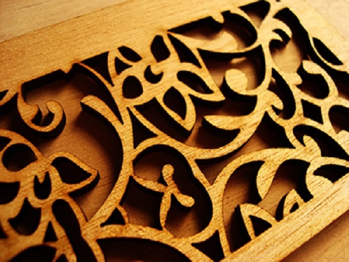 m&aacute;quina de cortar l&aacute;ser de Wood CO2