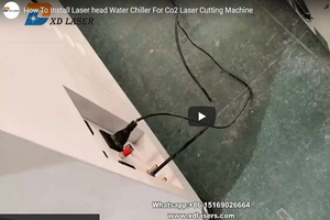 Install Laser head Water Chiller For Co2 Laser Cutting Machine.jpg