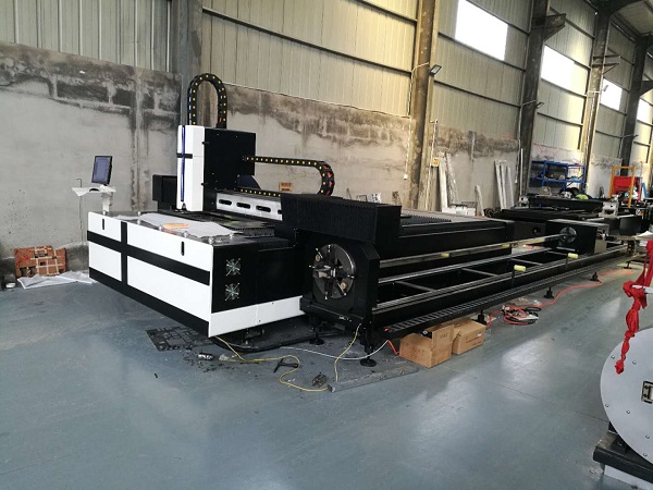 M&aacute;quina de cortar l&aacute;ser de placa y fibra de tubo